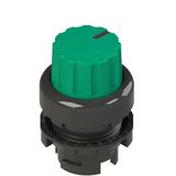 Green three-position knob selector E2 1SE43FCE41AB