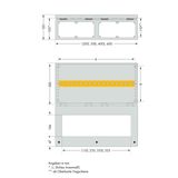 IP65 enclosure Sheet steel (RAL 7035) WxHxD (300x120x200 mm)