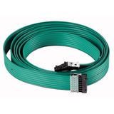 Flat cable, SmartWire-DT, 5 m, 8-Pole, prefabricated with 2 blade terminals SWD4-8MF2