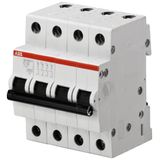 SH204T-C10 Miniature Circuit Breaker - 4P - C - 10 A