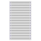 Multi-module distribution board 5M-45K,H:2130 W:1180 D:200mm