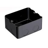 Underfloor - Metal flush box for 4 mod