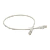 Patch cord RJ45 category 5e F/UTP screened 0.5 meter