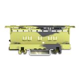 221-510/000-053 Mounting carrier; 221 Series - 6 mm²; for DIN-35 rail mounting/screw mounting