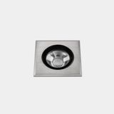 Recessed uplighting IP66-IP67 Max Square LED 17.3W 3000K AISI 316 stainless steel 2047lm
