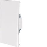 Endcap overlapping for BRS 100x170mm lid 80mm of sheet steel pure whit