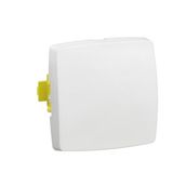 Simple 3 in 1 transformer: switch, two-way switch or push button Switchgear White modular surface with automatic terminals