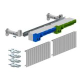 KLS-SDB 12S Terminal strip set with screwless terminals for SDB 12