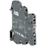 RB121PG-5VDC Interface relay R600 1c/o,A1-A2=5VDC,5-250VAC/10mA-6A