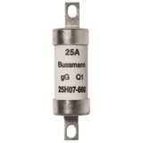 Fuse-link, low voltage, 6 A, AC 660 V, DC 250 V, BS88/A2, 22 x 82 mm, gL/gG, BS