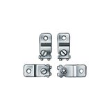 Stainless stell wall mounting lugs (set of 4 +fixings) for PLS box