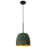 Lucide NOLAN - Pendant light - Ø 24 cm - 1xE27 - Green