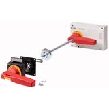 Main switch assembly kit, +additional handle red, size 4