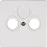 Antenna cover plate for antenna socket T