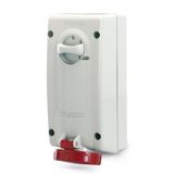 INTERLOCKED SOCKET 3P+E IP67 125A 6h DIN