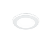 Aura LED recessed spotlight 8,2 cm matt white