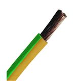 PVC Insulated Wires H05V-K 1mm² yellow/green HPV