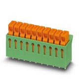 IDC 0,3/ 2-3,81 LC:BU/YE - PCB terminal block