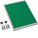 Assembly unit, universN,600x500mm, protection cover, green
