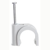 Cable clip Fixfor - for concrete materials - for cable Ø 6 mm - grey