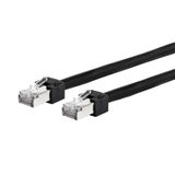 Patch cord Cat.6 Ultraflex500 VoIP AWG 26 10.0 m black