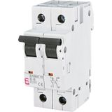 Miniature circuit breaker, ETIMAT 10 1p+N D6