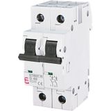 Miniature circuit breaker, ETIMAT 10 2p D40