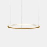 Pendant Circular Outward ø1200 Surface LED 63.5W 2713lm 2400K Gold