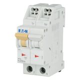 Miniature circuit breaker (MCB) with plug-in terminal, 13 A, 1p+N, characteristic: C