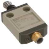 Compact limit switch, connector type, 1 A 30 VDC, Sealed roller plunge