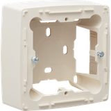 Single surface-mounting box for all flush-mounting devices from the Ni