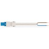 pre-assembled interconnecting cable;Eca;Socket/plug;blue