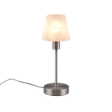 Luis II table lamp E14 brushed steel