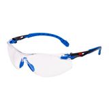 3M™ Solus™ 1000 Safety Glasses, Blue/Black Frame, Scotchgard™ Anti-Fog