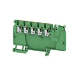 Feed-through terminal block, 2.5 mm², 800 V, 24 A