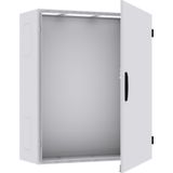 TW309S Wall-mounting cabinet, Field Width: 3, Number of Rows: 9, 1400 mm x 800 mm x 350 mm, Isolated, IP55