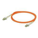 (Assembled) Fibre-optic data cable, ZIPCORD, LC-Duplex IP 20, LC-Duple