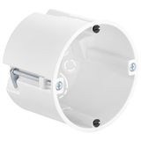 Cavity wall one-gang junction box halogen-free, for thin boarding