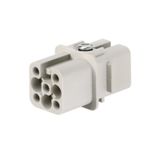 Contact insert (industry plug-in connectors), Female, 250 V, 10 A, Num