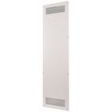 Rear wall ventilated, for HxW = 1400 x 425mm, IP31, grey