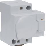 Socket 16A Schuko with cover