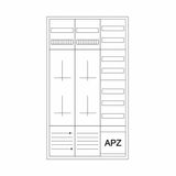 ZSD-4ZV-1400/APZ Eaton Metering Board ZSD LV systems Final Distribution Boards