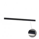 Linear Wall Lamp L2260 4000K Black Microprismatic