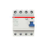 F204 A S-40/0.3 Residual Current Circuit Breaker 4P A type 300 mA