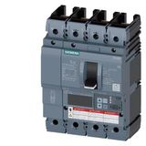 Circuit breaker 3VA6 UL frame 150 breaking capacity class H 65 kA @ 480 V 4-pole