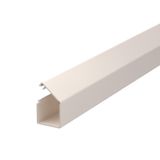 WDKMD17CW Mini trunking w. adhesive film and hinged upper part 17x17x2000