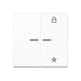 ENet push-button universal 1-gang FMA1701BFWW