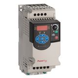 Allen-Bradley, 22F-A4P2N103, PowerFlex4M AC Drive, 240VAC, 1PH, 4.2 Amps, 0.75 kW, 1 HP, Frame Size A, IP20 (Open), LED Display, Fixed Digital Keypad, No CE Compliant Filter, No Brake Drive