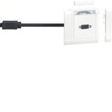 Multimedia-Connection Set VGA front mounting traffic white