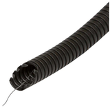 Pliable Corrugated Conduit with Pulling Wire HF UV-resistant 16mm 750N 100m Black THORGEON